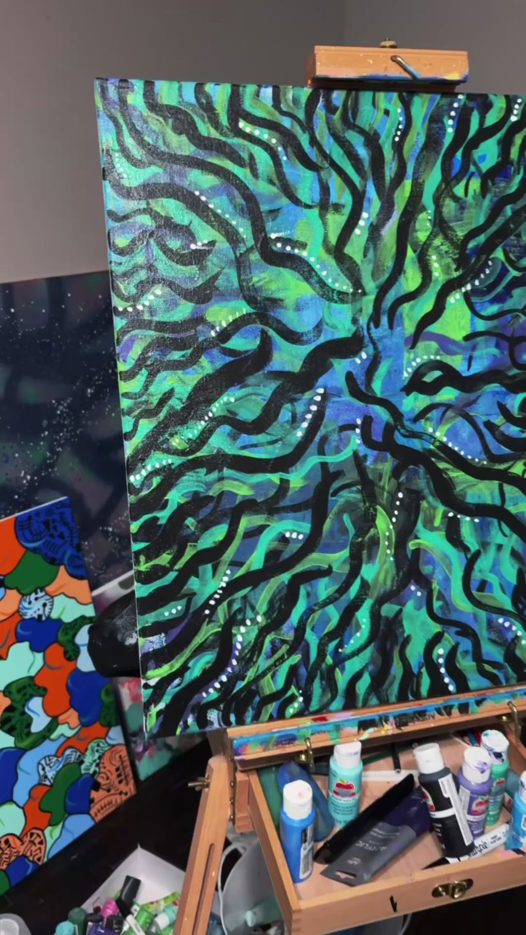 “Mystical” custom canvas