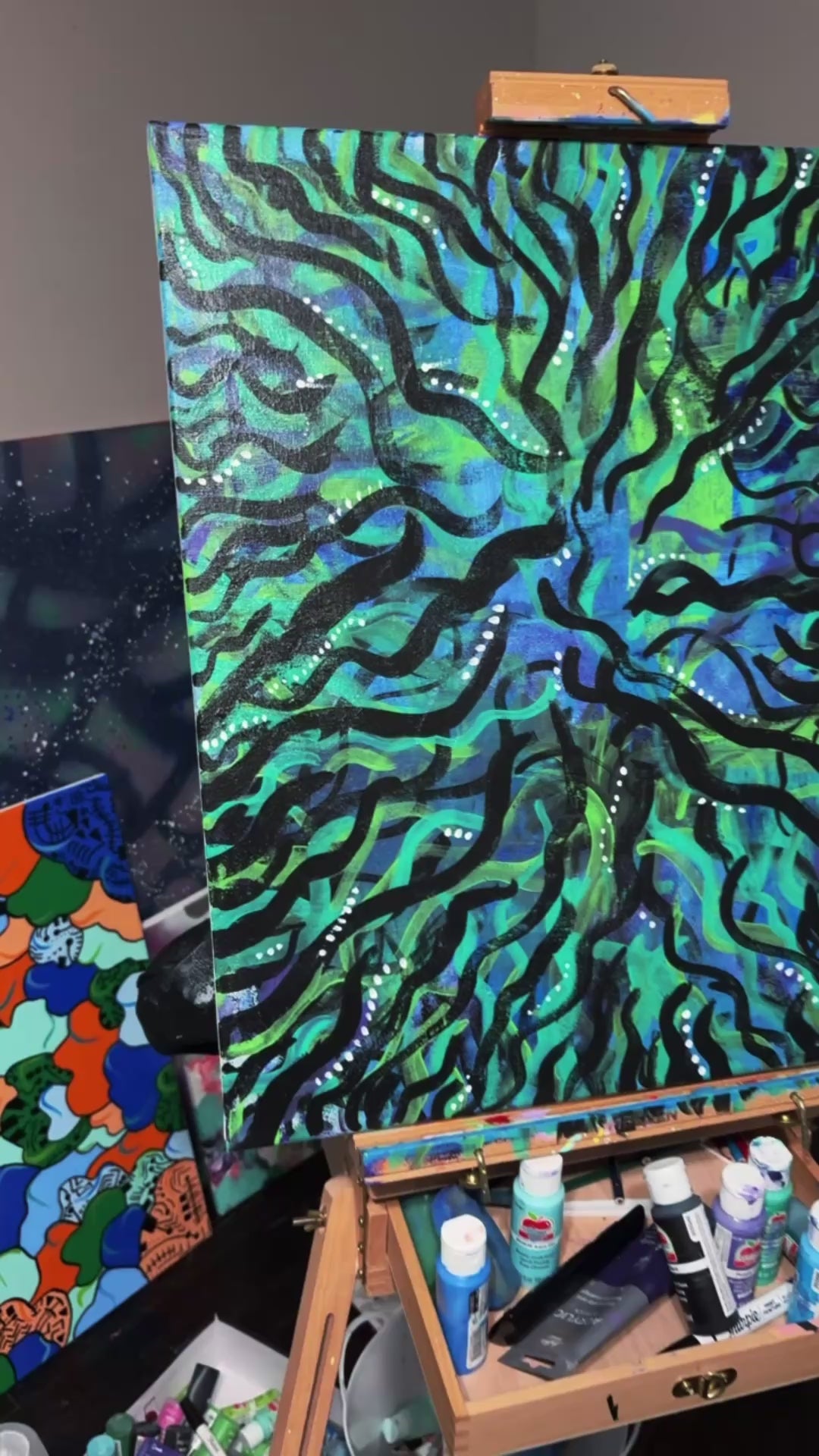 “Mystical” custom canvas